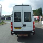 IVECO 50 C15 LIBRARY VAN REAR VIEW