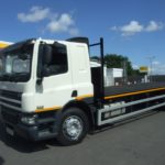 18T DAF FLATBED. SLEEPER CAB. SIDE VIEW