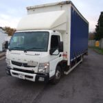 MITSUBISHI CANTER CURTAINSIDE SIDE VIEW