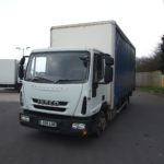 IVECO 75 E16 CURTAINSIDE SIDE VIEW