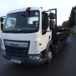 DAF LF180 12T DROPSIDE SIDE VIEW