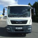 MAN TGM 18.250 DROPSIDE FRONT VIEW