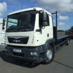 MAN TGM 18.250 DROPSIDE SIDE VIEW