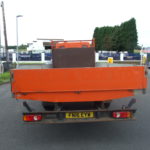 IVECO 75 E16 DROPSIDE REAR VIEW