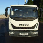 IVECO 75.160 DROPSIDE FRONT VIEW