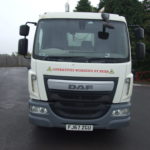 DAF LF230 REFUSE FRONT VIEW