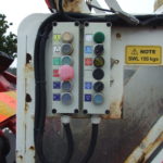 DAF LF230 REFUSE CONTROLS VIEW