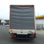 MAN TGL 12.180 GLASS CARRIER REAR VIEW