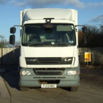 DAF 55.220 BOX FRONT VIEW