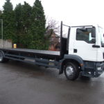 MAN 18T FLATBED SIDE VIEW