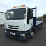 IVECO 120 E18 DROPSIDE SIDE VIEW