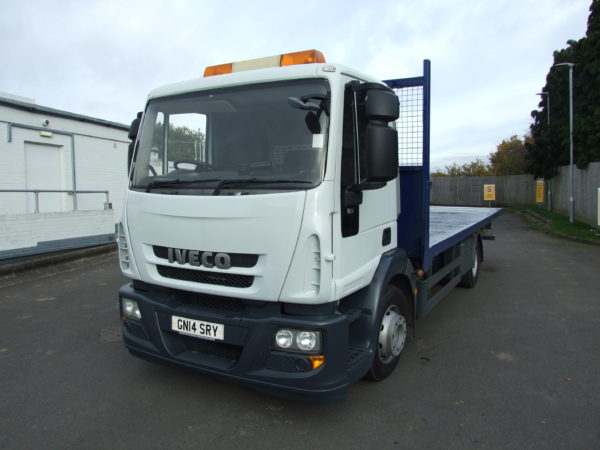 IVECO 120 E18 DROPSIDE SIDE VIEW