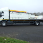 IVECO 180 E25 FKATBED SIDE VIEW