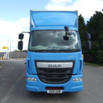 DAF LF250 CURTAINSIDE FRONT VIEW