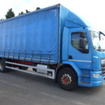 DAF LF250 CURTAINSIDE SIDE VIEW