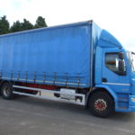 DAF LF250 CURTAINSIDE SIDE VIEW