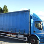 DAF LF250 CURTAINSIDE SIDE VIEW