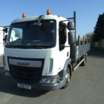 DAF LF150 ALLOY DROPSIDE SIDE VIEW