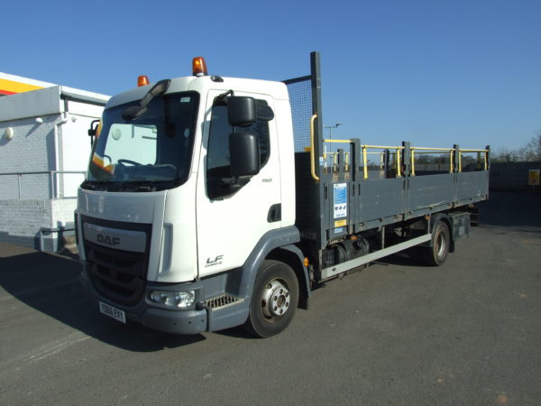 DAF LF150 ALLOY DROPSIDE SIDE VIEW